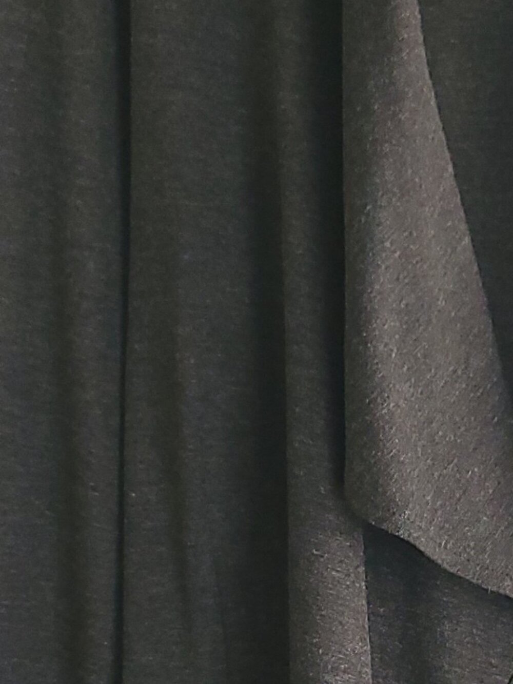 Cabi Take Two Draped Ponte Knit Wrap Cardigan Charcoal Gray L - Picture 6 of 10